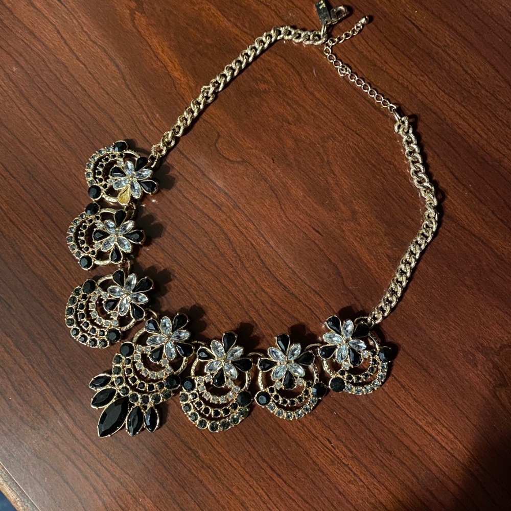 Gold tone Statement Necklace